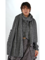 Rundholz Black Label - Boucle wool knitted scarf - 2253317705