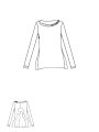 Rundholz Black Label - Jersey Shirt mit Dekorativen Teilungsnähten - 2253330502