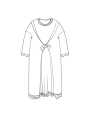 Rundholz Black Label - Oversize Jersey Kleid mit Schleife zum Binden - 2253330903
