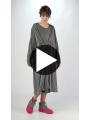 Rundholz Black Label - Oversize Jersey Kleid mit Schleife zum Binden - 2253330903