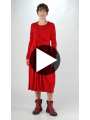 Rundholz Black Label - Tailliertes Jersey Kleid mit Schleife zum Binden - 2253330904