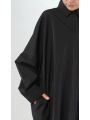 Rundholz Black Label - Straight wide poplin dress - 2253350902