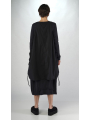 Rundholz Black Label - Asymmetric poplin dress - 2253350904