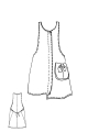 Rundholz Black Label - Asymmetric poplin dress - 2253350904