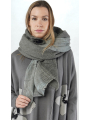 Rundholz Black Label - Eleganter Rechteckiger Schal aus 100% Wolle - 2253361405