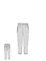 Rundholz Black Label - Narrow cotton stretch pants - 2253390117