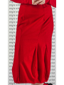Rundholz Black Label - Tulip-shaped cotton stretch skirt - 2253390325