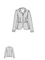 Rundholz Black Label - Облегающий хлопковый жакет-стрейч - 2253391111