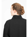 Rundholz Black Label - schwarze Jacke mit Flockdruck und Reverskragen - 2253391113