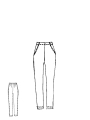 Rundholz Black Label - Slim Fit Hose aus hochwertigem Baumwollmix - 2253410108