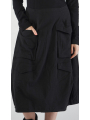 Rundholz Black Label - Elegante Ballonrock aus hochwertigem Baumwoll-Mix - 2253410305