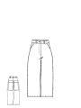 Rundholz Black Label - Gerade weite Velour Hose - 2253420102