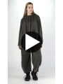Rundholz Black Label - Ausgestellte Velour Jacke mit Kapuze - 2253421103
