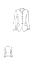 Rundholz Black Label - Taillierte Velour Jacke - 2253421106