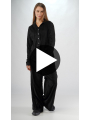 Rundholz Black Label - Taillierte Velour Jacke - 2253421106