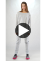 Rundholz Black Label - Ausgestellter Woll mix Pullover - 2253450701