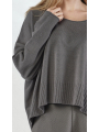 Rundholz Black Label - Gerader weiter Woll mix Pullover - 2253450708