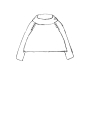 Rundholz Black Label - Short alpaca sweater - 2253530701