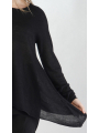 Rundholz Black Label - Flared alpaca sweater - 2253530703