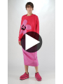 Rundholz Black Label - Kurzer Strick Pullover mit Jaquard blume - 2253590701