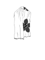 Rundholz Black Label - Strickschal mit Jaquard blume - 2253597704