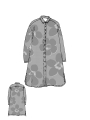 Rundholz Black Label - Voile dress with button placket - 2253600907