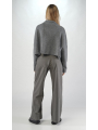 Rundholz Black Label - Short A-shaped wool mix knit sweater - 2253620704