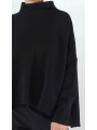 Rundholz Black Label - расклешенный джемпер из шерстяного микса длиной до бедра - 2253620705