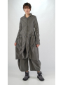Rundholz Black Label - Flared cottonshape coat - 2253631213