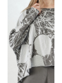 Rundholz Black Label - Oversize Baumwoll Slubjersey Shirt mit Schleifentaschen - 2253640501