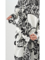 Rundholz Black Label - Ballonförmiges Baumwoll Slubjersey Kleid mit Schleifentaschen - 2253640903