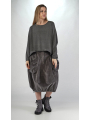 Rundholz Black Label - Eleganter Leinen-Baumwoll Pullover mit Rollkanten - 2253720713
