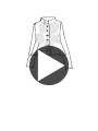 Rundholz Black Label - Ausgestellte Leinen Strickjacke mit Platziertem Flock Druck - 2253727106