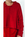 Rundholz Black Label - Elegante Strickjacke mit Rollkanten von Black Label - 2253727116