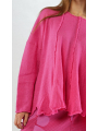 Rundholz Black Label - Oversize Sportloden Pullover mit Blumengeformten Saum - 2253890702