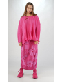 Rundholz Black Label - Oversize Sportloden Pullover mit Blumengeformten Saum - 2253890702