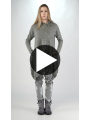 Rundholz Black Label - Stricktunika aus 100% Wolle mit Rollkragen - 2253897007