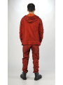 Rundholz - Tailored bicolor French terry jacket with hood - 2254271103