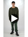 Rundholz - Gerader Schmaler Seiden Pullover - 2254650701