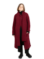 Pal Offner - Long Cardigan Bébé Alpaca Laine Merlot