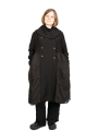 Aequamente - Mantel aus Leinen und Wolle Black