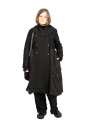 Aequamente - Mantel aus Leinen und Wolle Black