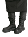 Lofina Shoebox - Botte en cuir Gasoline Nero Noir Noir - 6064