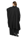 Rundholz - oversize Mantel mit grossen aufgesetzen Taschen - black - 1251021210