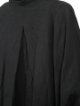 Rundholz - oversize Mantel mit grossen aufgesetzen Taschen - black - 1251021210