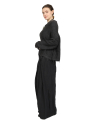 Rundholz - wide pants with low crotch and box pleats - black - 1251020107