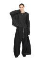 Rundholz - Pull en tricot, forme cascade, avec franges - black - 1251650704