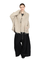 Rundholz - knitted jacket with shawl collar and pockets - dust - 1251657106