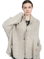 Rundholz - knitted jacket with shawl collar and pockets - dust - 1251657106