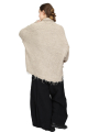 Rundholz - knitted jacket with shawl collar and pockets - dust - 1251657106